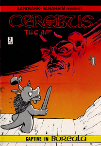 [Cerebus #2 front cover]