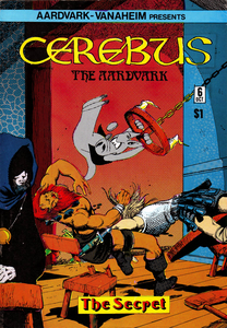 [Cerebus #6 front cover]