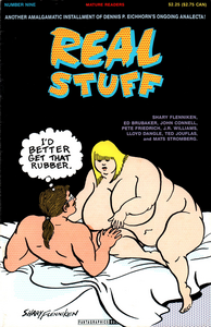 [Real Stuff #9 front cover]