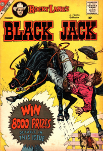 [Rocky Lane’s Black Jack #26 front cover]