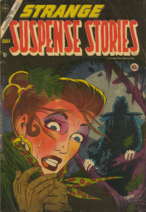 [Strange Suspense Stories #18 front cover]