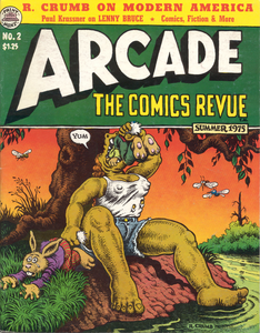 [Arcade, the Comics Revue #2 front cover]