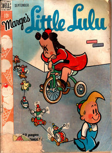 [Marge’s Little Lulu #15 front cover]