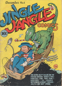 [Jingle Jangle Comics #6 front cover]