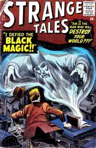 [Strange Tales #71 front cover]