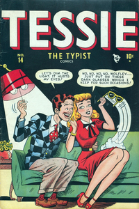 [Tessie the Typist #14 front cover]