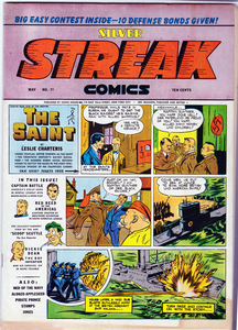 [Silver Streak Comics #21 front cover]