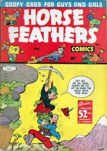 [Horse Feathers Comics #1 front cover]