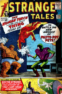 [Strange Tales #124 front cover]