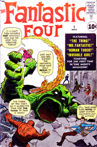 [The Fantastic Four #1 front cover]