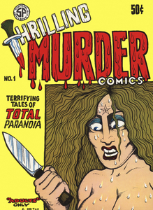 [Gary Arlington’s Thrilling Murder Comics front cover]