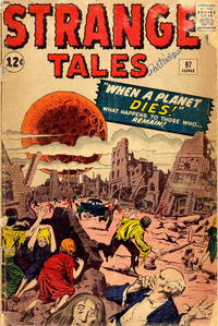 [Strange Tales #97 front cover]