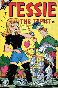 [Tessie the Typist #9 front cover]