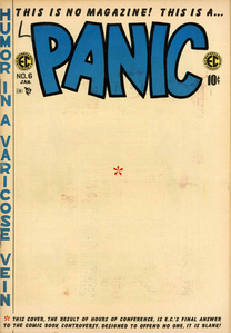 [Panic #6 front cover]