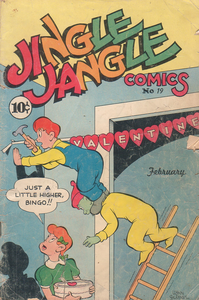 [Jingle Jangle Comics #19 front cover]