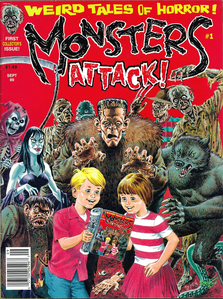 [Monsters Attack! #1 front cover]