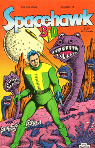 [The 3-D Zone #18: Spacehawk front cover]