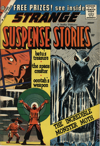 [Strange Suspense Stories #45 front cover]