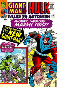 [Tales to Astonish #65 front cover]