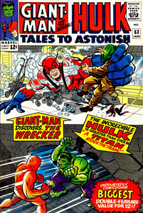 [Tales to Astonish #63 front cover]