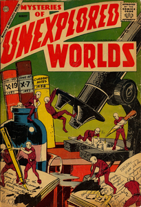 [Mysteries of Unexplored Worlds #9 front cover]