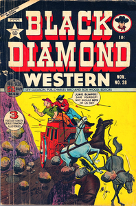 [Black Diamond Western #28 front cover]