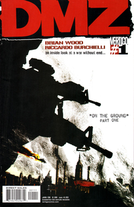 [DMZ #1 front cover]