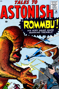 [Tales to Astonish #19 front cover]