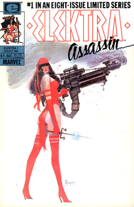 [Elektra: Assassin #1 front cover]