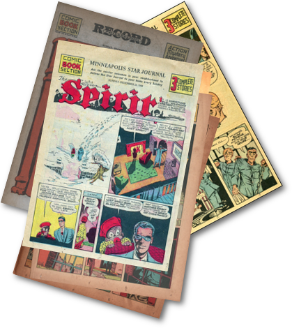 [Stack of comics published by Register and Tribune Syndicate]